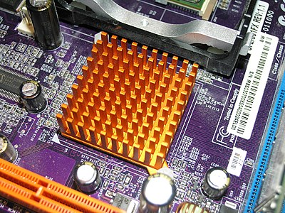 Radiator chłodzący chipset płyty głównej