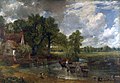 コンスタブル『干草車』1821年。油彩、キャンバス、130.2 × 185.4 cm。ナショナル・ギャラリー（ロンドン）[106]。