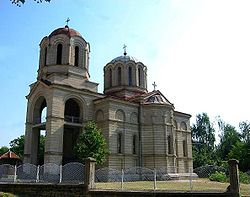 Sebuah bangunan Gereja Ortodoks Serbia