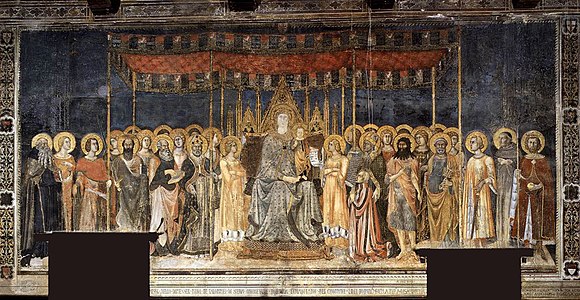 Maestà de San Gimignano.