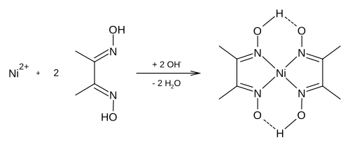 Nickel-Dimethylglyoxim-Komplex