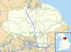 Northallerton ubicada en Yorkshire del Norte