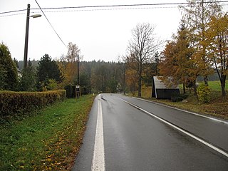 Silnice II/452 v Pusté Rudné