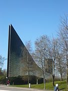 Slettebakken Church (concrete, fan shape, 1970)