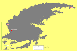 Karta över Qattarasänkan. Lägre vänstra gräns: 28°36'30.74"N 26°14'31.08"E. Övre högra gräns: 30°31'1.74"N 29° 8'51.83"E