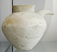 Vase en terre cuite, v. 3500–2900 av. J.-C., Tello (Girsu). Musée du Louvre.