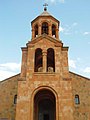 The belfry at the entrance