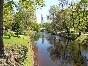 Le canal de Riga.