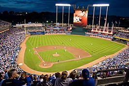 Kauffman Stadium in 2009