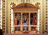 Oltář v kostele San Zeno Maggiore