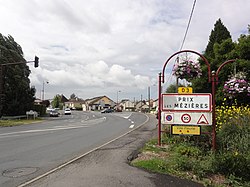 Skyline of Prix-lès-Mézières