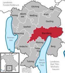 Starnberg – Mappa