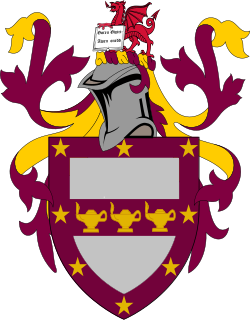 Coat of Arms of the University of Wales, including the University of Wales, Newport