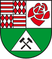 Wappen des Landkreises Mansfeld-Südharz[1]