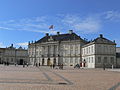 Moltkeho palác, nyní palác Kristiána VII., Amalienborg