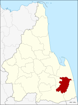 District location in Nakhon Si Thammarat province