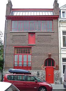 Maison-atelier du peintre Émile Fabry à Woluwe-Saint-Pierre (Bruxelles).