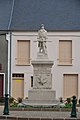 O monumento aos mortos de Angerville.