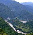 Ek Ganaga Naddi me, Garhwal hills, Uttarakhand me.