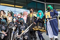 Cosplay_of_Fire_Emblem_Three_Houses_characters_at_FanimeCon