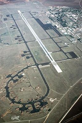 Воздушный снимок ВПП - 1987