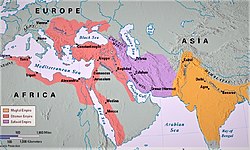 Lokasi Negeri-Negeri Mesiu Islam