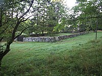 Kolerakyrkogården i Kallebäck från 1866, vid Delsjön, Göteborg.