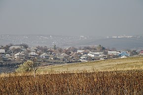 Vedere parțială a localității.