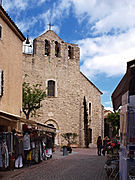 L'église paroissiale.