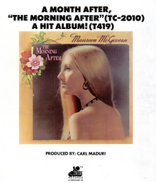 Ad for the album The Morning After (1973)