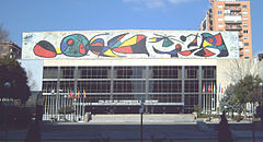 Palacio de Congresos de Madrid, sede del festival de la OTI 1972.