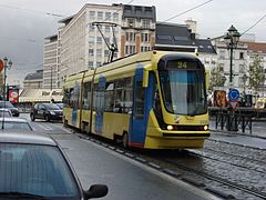 Tram 2035 à Louise.