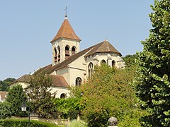 Chevet de l'église.