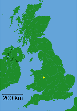 Shrewsbury na mapě