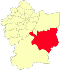 Location of district in Amman