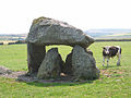 Megalithanlage, bei Abercastle, Wales, Jungsteinzeit