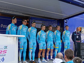Mannschaftsfoto Astana Qazaqstan Team