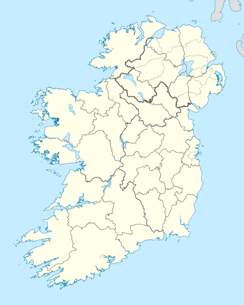 Carte de l'Irlande