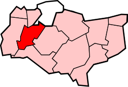 Borough di Tonbridge and Malling – Mappa