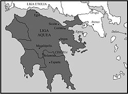 Achaean League in 150 BC