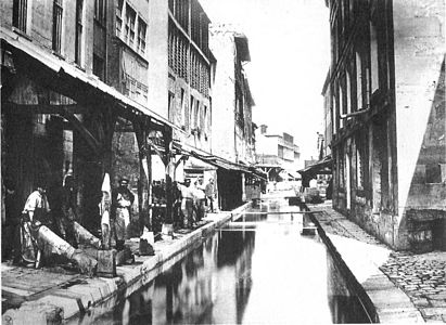 Tanneries sur la Bièvre.