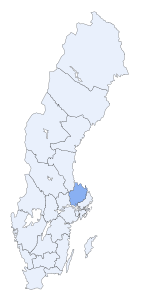 O condado de Uppsala