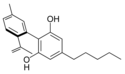 Strukturformel Cannabinodiol