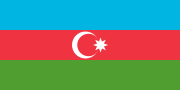現在の旗（アゼルバイジ��ン国旗）
