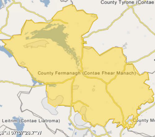 List of monastic houses in Ireland is located in County Fermanagh