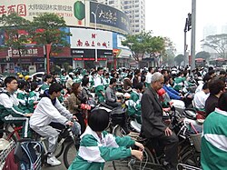 Straßenverkehr in Quanzhou