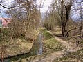 Grützmachergraben (Møllerbekken), registrert som kulturminne, har sitt løp gjennom Haselhorst og renner ut i Spree.