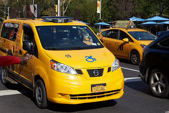 -Taxi Hauling at Madison Square Park