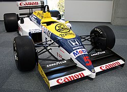 Williams FW11, campeón de constructores temporada 1986