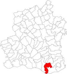 Location in Teleorman County